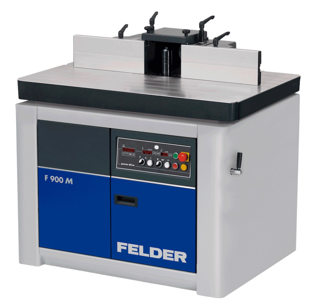 Eine stationäre Fräse von Felder. Es ist das Model F 900 M.